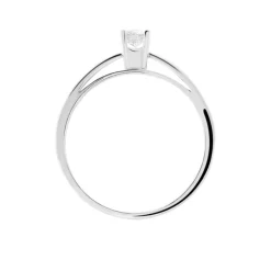 Bague Solitaire Celina Or Blanc Diamant-Histoire d'Or Online