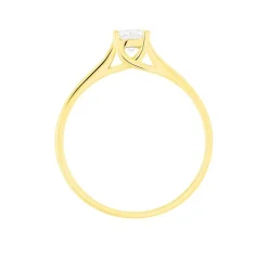 Bague Solitaire Collection Victoria Or Jaune Diamant-Histoire d'Or New