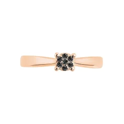 Bague Solitaire Collection Grace Or Rose Diamant-Histoire d'Or Clearance