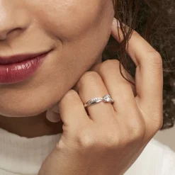 Bague Solitaire Doralicia Argent Blanc Oxyde De Zirconium-Histoire d'Or New