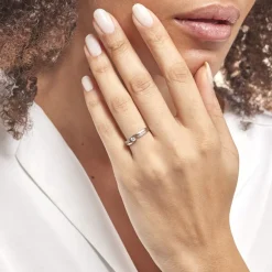 Bague Solitaire Elisa Or Blanc Diamant-Histoire d'Or Discount