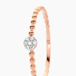 Bague Solitaire Gaxina Or Rose Diamant-Histoire d'Or Best