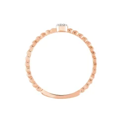 Bague Solitaire Gaxina Or Rose Diamant-Histoire d'Or Best