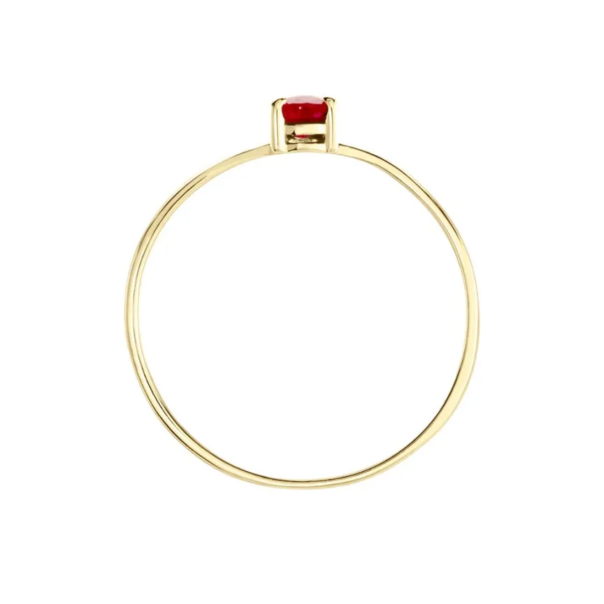 Bague Solitaire Goutte-Histoire d'Or
