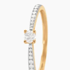 Histoire d'Or Bague Solitaire Hemera