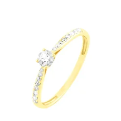 Histoire d'Or Bague Solitaire Hemera