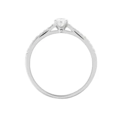 Bague Solitaire Hemera Or Blanc Diamant-Histoire d'Or Online