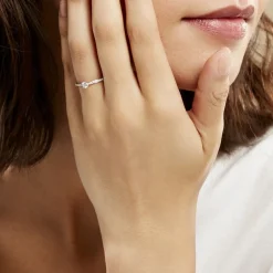 Bague Solitaire Hemera Or Blanc Diamant-Histoire d'Or Online