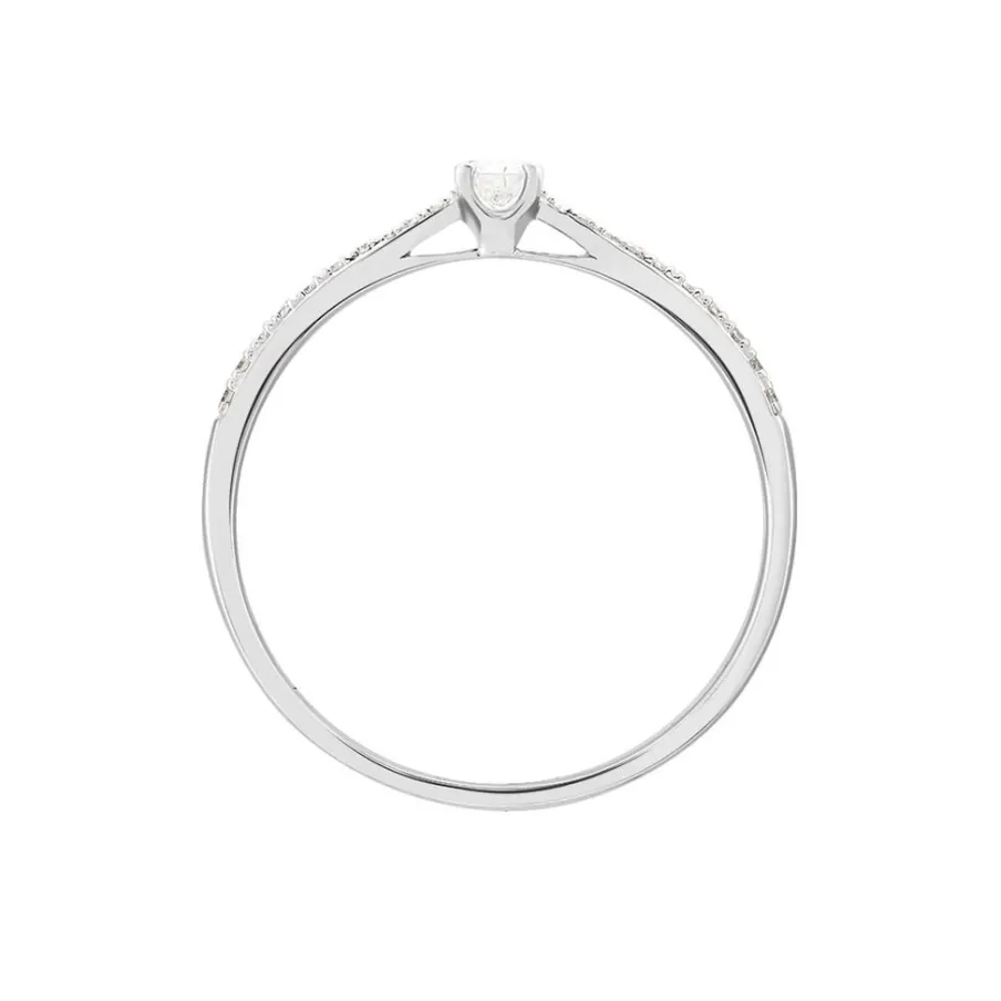 Histoire d'Or Bague Solitaire Hemera