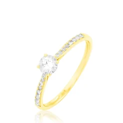 Bague Solitaire Hemera Or Jaune Diamant-Histoire d'Or Hot