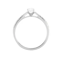 Bague Solitaire Hemera Or Blanc Diamant-Histoire d'Or Hot