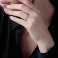 Bague Solitaire Hemera Or Blanc Diamant-Histoire d'Or Hot