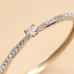 Histoire d'Or Bague Solitaire Hemera