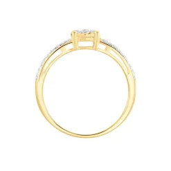 Bague Solitaire Julia Or Jaune Diamant Synthetique-Histoire d'Or Sale