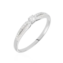 Bague Solitaire Katalina Or Blanc Diamant-Histoire d'Or Best