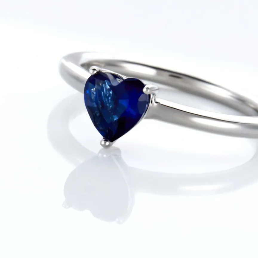 Bague Solitaire Kelvyn Argent Blanc Oxyde De Zirconium-Histoire d'Or New