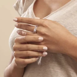 Bague Solitaire Kendra Or Blanc Diamant-Histoire d'Or