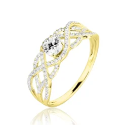 Bague Solitaire Liora Or Jaune Diamant-Histoire d'Or Online