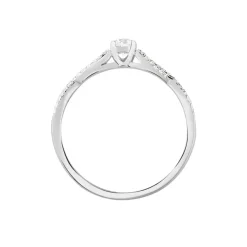 Bague Solitaire Livia Or Blanc Diamant-Histoire d'Or Sale