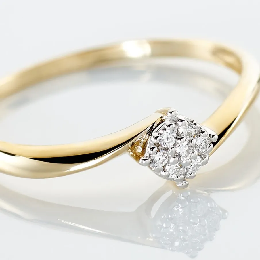 Histoire d'Or Bague Solitaire Lysia