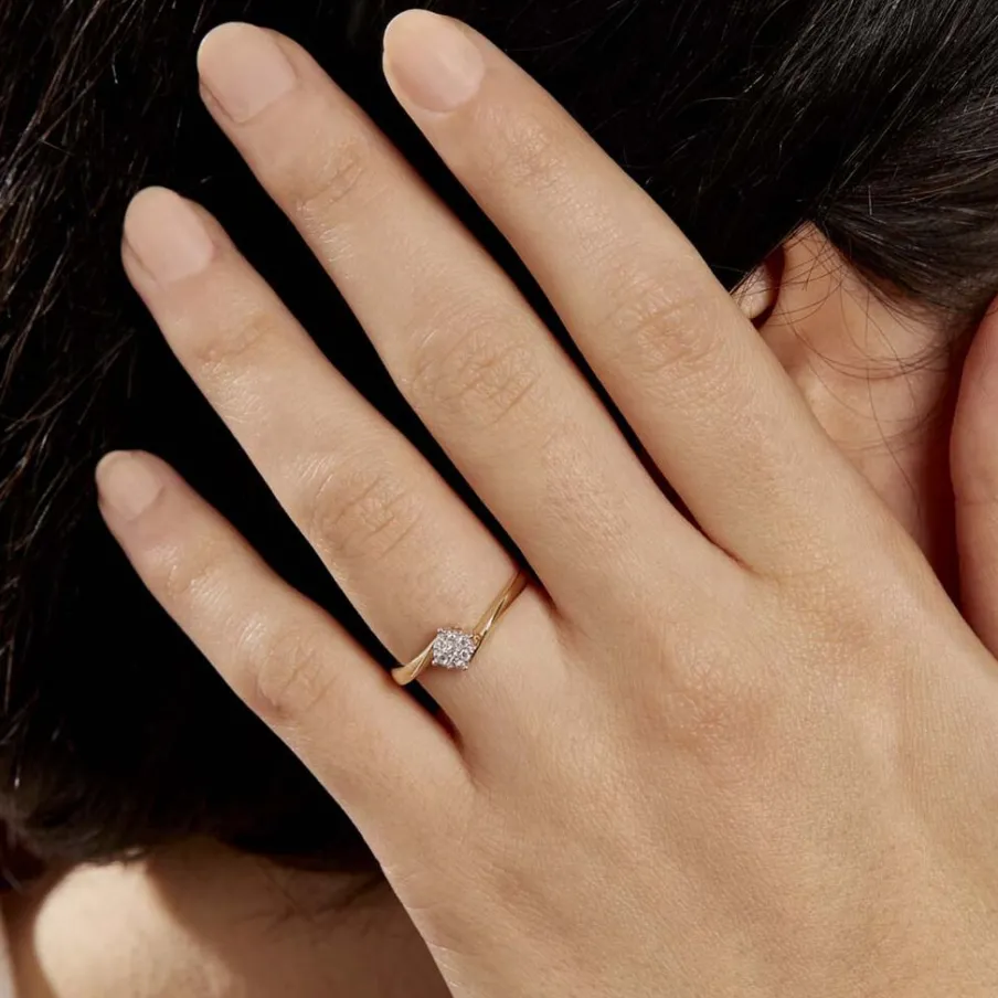 Histoire d'Or Bague Solitaire Lysia