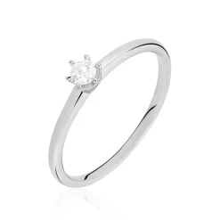 Bague Solitaire Mai-li Or Blanc Diamant-Histoire d'Or Best