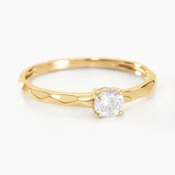 Bague Solitaire Maylis Or Jaune Oxyde De Zirconium-Histoire d'Or Clearance