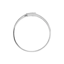 Bague Solitaire Moera Or Blanc Oxyde De Zirconium-Histoire d'Or Outlet