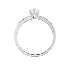 Bague Solitaire Natalia Pl Platine Blanc Diamant-Histoire d'Or Best