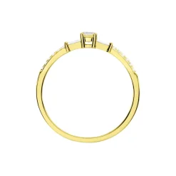 Bague Solitaire Nina Or Jaune Diamant-Histoire d'Or
