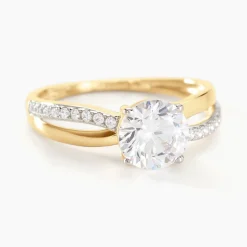 Histoire d'Or Bague Solitaire Ofelie De Zirconium