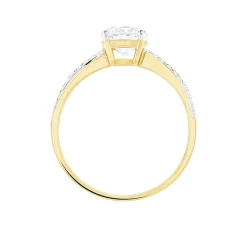 Histoire d'Or Bague Solitaire Ofelie De Zirconium