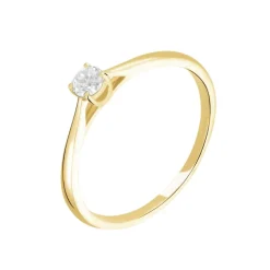 Bague Solitaire Or Jaune Aphrodite Diamant-Histoire d'Or Discount