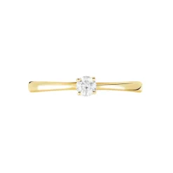 Bague Solitaire Or Jaune Aphrodite Diamant-Histoire d'Or Discount