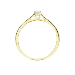 Bague Solitaire Or Jaune Aphrodite Diamant-Histoire d'Or Discount