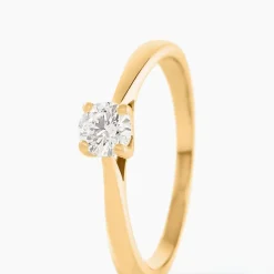 Bague Solitaire Or Jaune Aphrodite Diamant-Histoire d'Or Outlet