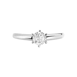 Bague Solitaire Samantha Or Blanc Diamant-Histoire d'Or New