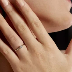 Bague Solitaire Samantha Or Blanc Diamant-Histoire d'Or Online