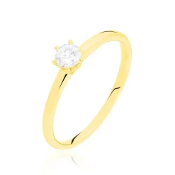 Bague Solitaire Seynabou Or Jaune Diamant-Histoire d'Or Sale