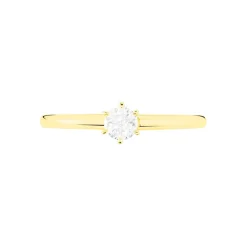Bague Solitaire Seynabou Or Jaune Diamant-Histoire d'Or Sale