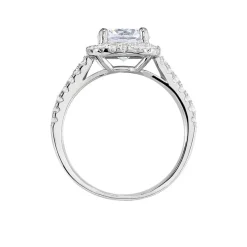 Bague Solitaire Soa Argent Blanc Oxyde De Zirconium-Histoire d'Or Online