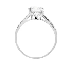 Bague Solitaire Terese De Zirconium-Histoire d'Or Hot
