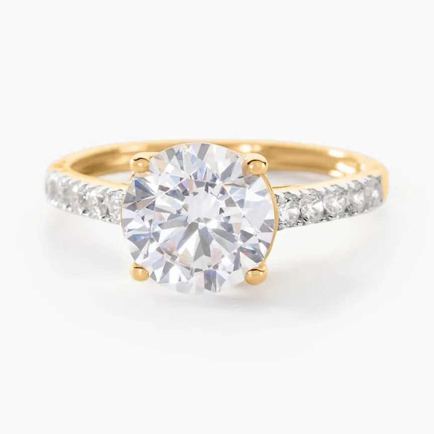 Bague Solitaire Terese De Zirconium-Histoire d'Or Hot