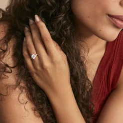 Bague Solitaire Terese De Zirconium-Histoire d'Or Hot