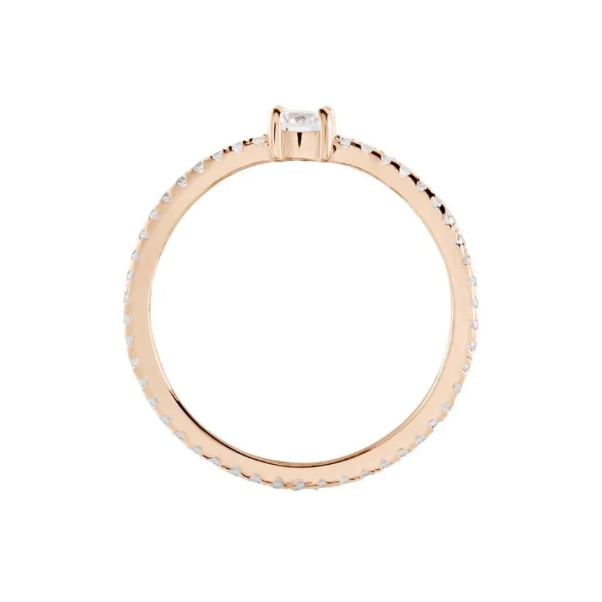 Bague Solitaire Ursi De Zirconium-Histoire d'Or Outlet