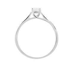 Bague Solitaire Victoria Or Blanc Diamant-Histoire d'Or Outlet