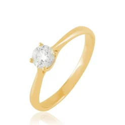 Bague Solitaire Victoria Or Jaune Diamant-Histoire d'Or Online