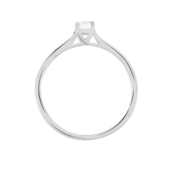 Bague Solitaire Victoria Or Blanc Diamant-Histoire d'Or Outlet