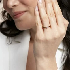 Histoire d'Or Bague Soltaire Iris