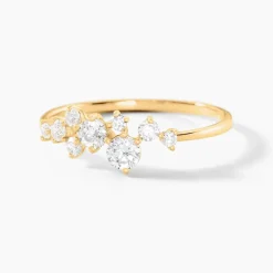 Bague Sparkle Or Jaune Oxyde De Zirconium-Histoire d'Or Outlet